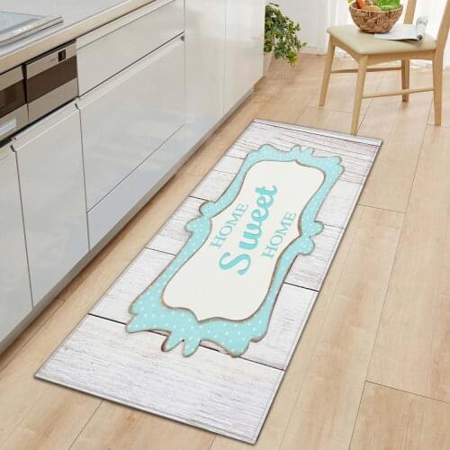 Sweet Home Kitchen Mat Carpet Non-slip Doormat Floor Mat Rugs Entrance Door Mat Carpet for Living Room Bedroom Kitchen