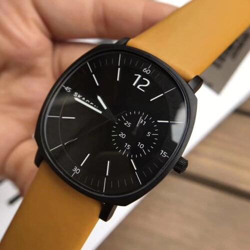 PU leather Watch Minimalist Men Quartz Watch male Simple Business watch Sport Watch Clock Montre Hombre Relogio Masculino
