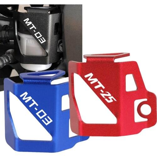 Motorcycle For YAMAHA MT03 MT 03 MT25 MT-25 2015-2021 2020 2019 2018 2017 Rear Brake Fluid Reservoir Cap Cover Guard Protector