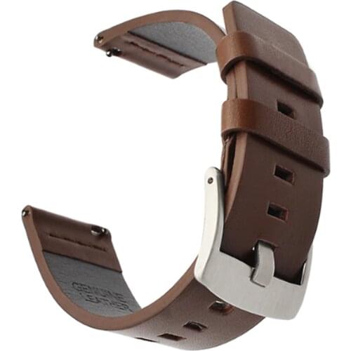 Italy Oil Leather Watchband +Tool for Diesel Fossil Timex Armani CK DW Quick Release Watch Band Wrist Strap 18mm 20mm 22mm 24mm