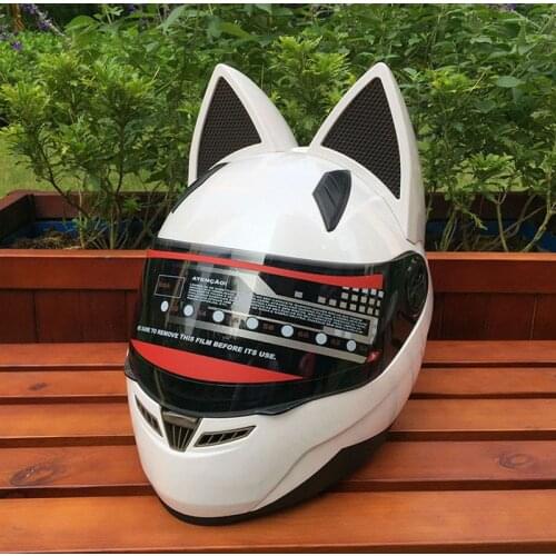 Motorcycle Helmet Women Personality Moto Capacete Black Helmet Full Face Moto Helmet Fashion Motorbike Helmet