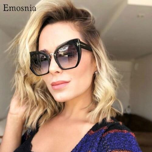 Lady Oversized Square Sunglasses Womens Vintage Sun Glasses 2020 New Cat Eye Shades Eyewear Women Men Female Oculos UV400
