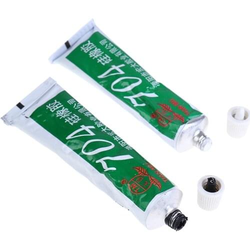 1Pc 704 Fixed High Temperature Resistant Silicone Rubber Sealing Glue Waterproof