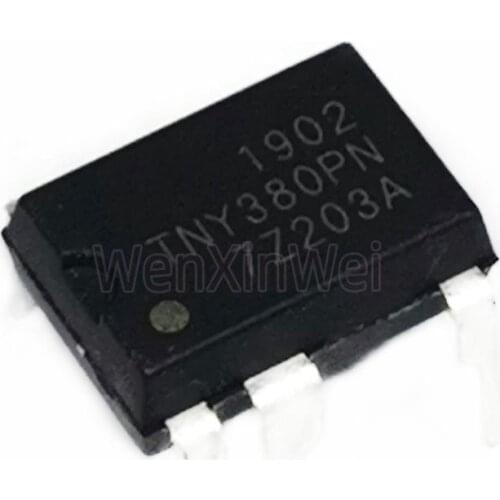 10PCS/LOT TNY380PN DIP-7 TNY380 DIP7 Power Management Chip IC