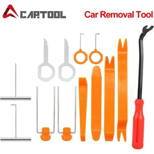 4pcs 7pcs 12pcs Trim Removal Tool Set Hard Plastic Auto Car Interior Dash Radio Audio Door Clip Panel Trim Open Removal Tools
