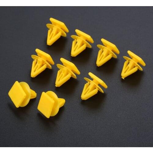 50Pcs 11mm Hole Car Door Plank Fastener Plastic Rivet Fixed Clamp Interior Trim Panel Clips Auto Fasteners Retainer For Hyundai