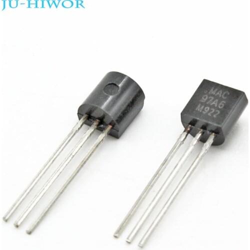 50pcs/lot MAC97A6 Triac 1A 400V TO-92 (Made In China)