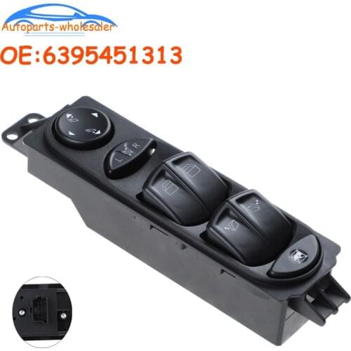 Car 6395451313 A6395451313 For Mercedes-Benz Viano Wieland W639 2006-2012 Electric Window Switch Master Window Control Switch