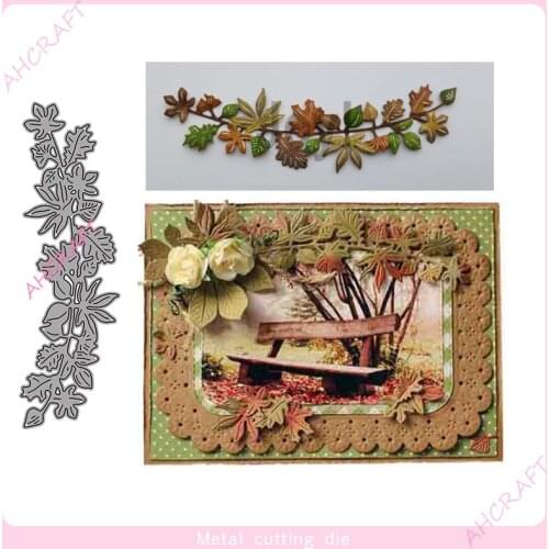 Flowers and plants lace Metal Cutting Dies for DIY Scrapbooking Photo Album Decorative Embossing PaperCard Crafts Die2020