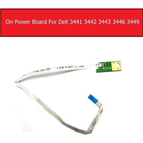 Genuine On/off Power Board for Dell dell 3441 3442 3443 3449 3446 Power Button Board with Cable Replacement