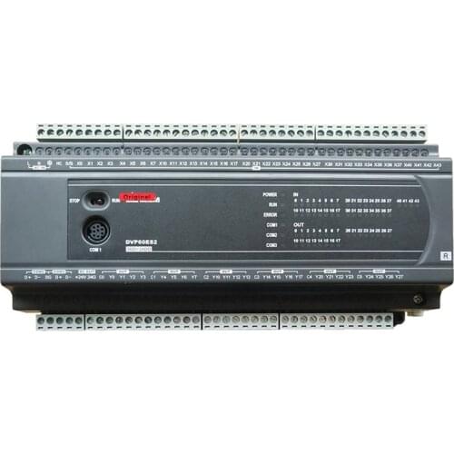Original Delta PLC Controller DVP60ES200R ES2 Series 100-240VAC 36DI 24DO Relay Output In Box