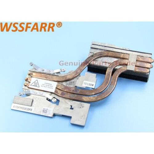 Original for DELL ALIENWARE M18X R2 NV RIGHT VIDEO GPU CARD HEATSINK Y3WC7 0Y3WC7