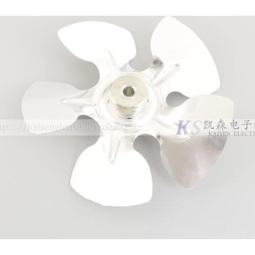 Diameter 150mm*32mm Axle Sleeve High Temperature Resistant Aluminum Alloy CW CCW Oven Motor Fan Shaft Flow Blade