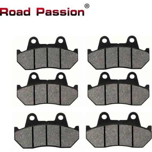 Road Passion Motorcycle Front and Rear Brake Pads For HONDA GL1100 Goldwing VF1100 Magna Sabre 1983-1986 CB1100F GL1200 GL 1200