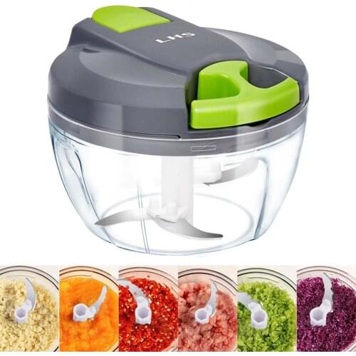 Manual Food Chopper Food Processor Vegetable Fruits Meat Cutter Shredder Garlic Onion Chopper Gadgets for Men Kitchen Gadgets