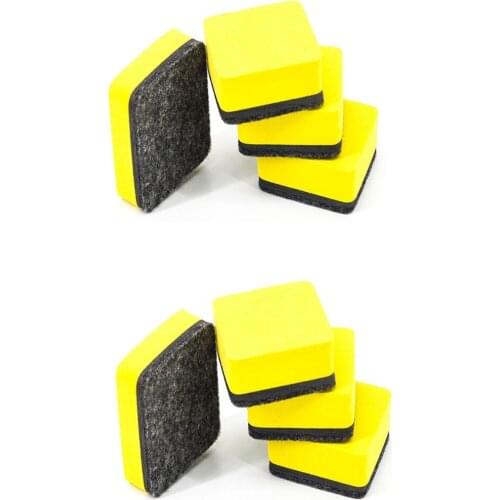 10x Dry Erase Eraser Washable Whiteboard Eraser For Kids Student Office
