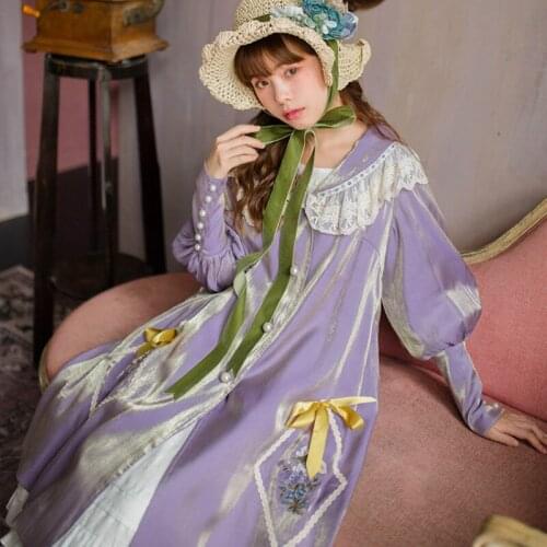 Japanese Sweet Lolita Trench Coats Women Spring Autumn Chic Embroidery Lace Ruffles Thin Outwear Mori Girl Cute Long Jackets