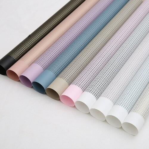 Waterproof Grid Daily Necessities General Purpose Gift Flower Wrapping Paper Decoration Paper