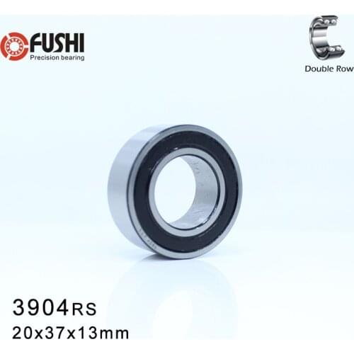 3904-2RS Bearing 20*37*13 mm ( 1 Pc ) 3904 2RS Double Row Sealed 3904 RS Angular Contact Ball Bearings