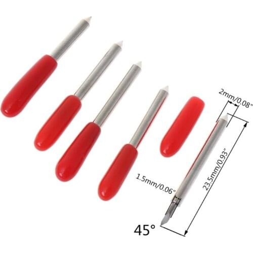 5Pcs 30° 45° 60° Degree Blades Cutting Plotter For Roland Vinyl Cutter Blade