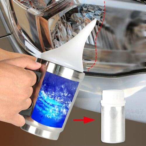 50ml Car Headlight Repair Coating Solution Repair Kit Headlight Polish Cleaning Refurbish Repair Anti-scratch Paint Care Liquid
