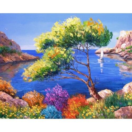 A7271 11CT/14CT/18CT/25CT/28CT tree patterns Counted Cross Stitch DIY Cross Stitch Kits Embroidery Needlework Sets