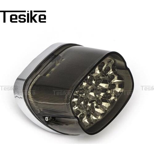 Motorcycle Accessories LED Rear Tail Light Brake Stop Lights For Harley XL 883 1200 Fat Boy Road King Street Glide Dyna