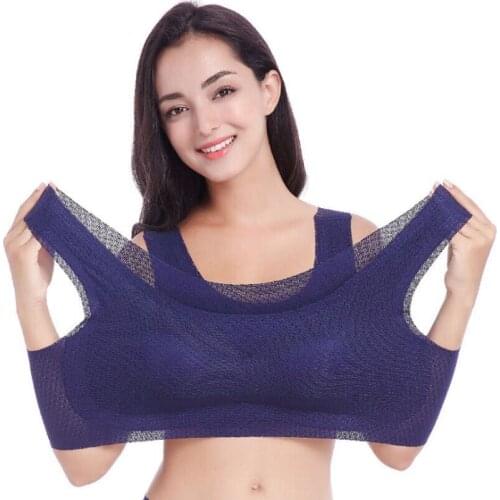 Women Full cup Large Size Bra Unlined Plus size bralette Underwear Comfortable Wire Free brassiere Sexy Lingerie