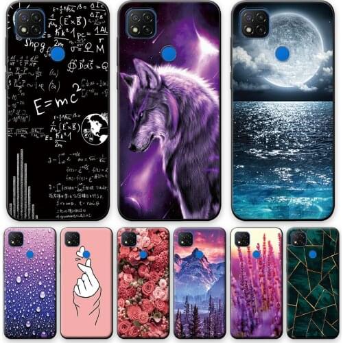 Redmi 9C NFC Case Cover on Redmi 9C Silicone Phone Case For Xiaomi Redmi 9C 9 C NFC Cute Fashion Soft TPU Back Bumper 6.53 inch