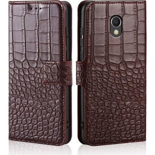 Phone Case for Meizu MX6 Case Crocodile texture leather flip Case for Meizu MX6 Case Cover