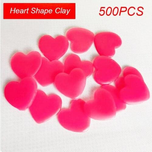 DIY Heart Shape Glue Clay Diamond Painting tools accessories 2.5*2.5cm Drill Point Pen Drilling Mud Glue Clay Embroidery