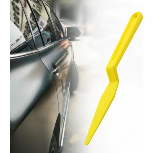 Carbon Fiber Vinyl Wrapping Tools Car Window Tint Squeegee Kit Plastic Scraper for Window Film Application