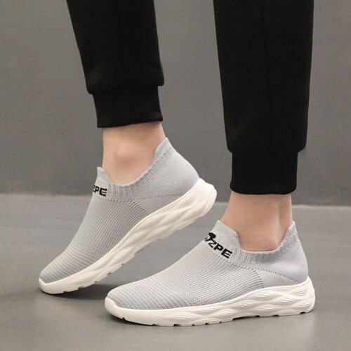 LLOGAI New Men Sports Shoes Fashion Womens Sneakers 2021 Breathable Male Sneakers Men Vulcanize Shoes Non-Slip Footwear Size 44