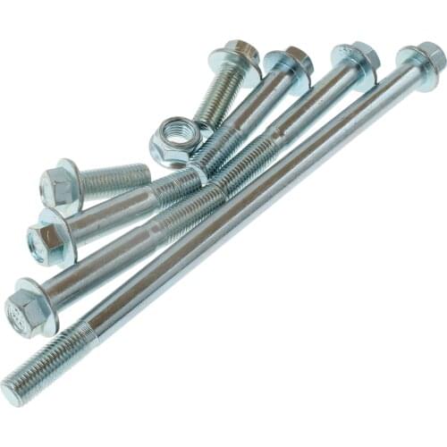 M10 * 200 210 220 230 240 245mm 1.25 Pitch Grade 8.8 Galvanized GB5787 Hexagon Head Flange Face Bolt Screws