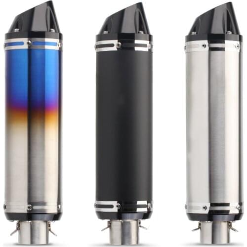 Motorcycle refitting CNC round SC explosion Street exhaust 350 / 250 Yamaha R6 k6k8k9 exhaust pipe general purpose