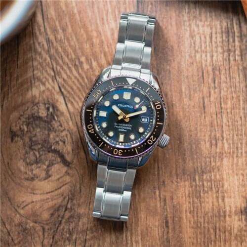 Proxima Men Wristwatch 42mm Diver SBDX001 Luxury Brand SW200 Stainless Steel Mechanical Sapphire 30Bar Waterproof Luminous Clock