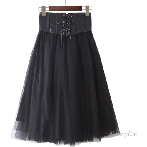 NANCYLIM Women's Fluffy Skirts