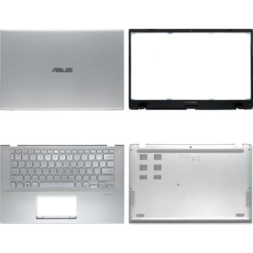 New original laptop for asus vivobook 14 x412 v4000f V4000 R424 lcd back cover/front frame/palmrest/bottom case 14 inch top case
