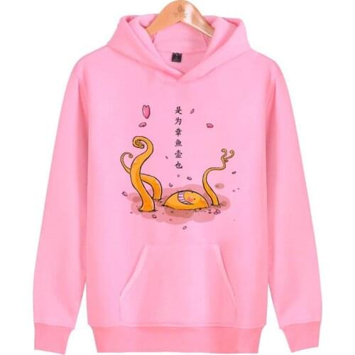 Koro sensei hoodies sweatshirts streetwear hop men/women male harajuku hoddies pullover homme hip J1595