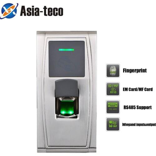 Waterproof Fingerprint Time Attandance Fingerprint Access Controler /IP USB Biomtric Access Control W/ 125KHZ RFID Card Reader