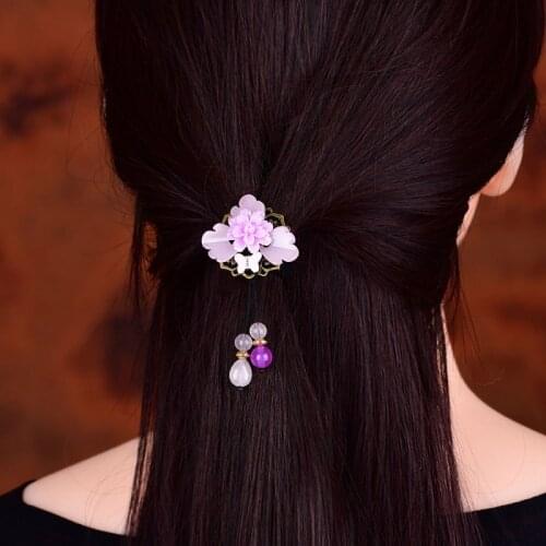 Women Ethnic Style Jewelry Personalized Handmade Head Rope Hair Accessories Antique Jewelry
