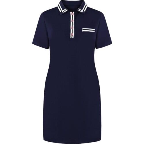 Spring Women Polo Dress Plus Size 6XL Oversized Above Knee Mini Party Vintage Sundress 2021 Office Ladies Pencil Shirt Dress