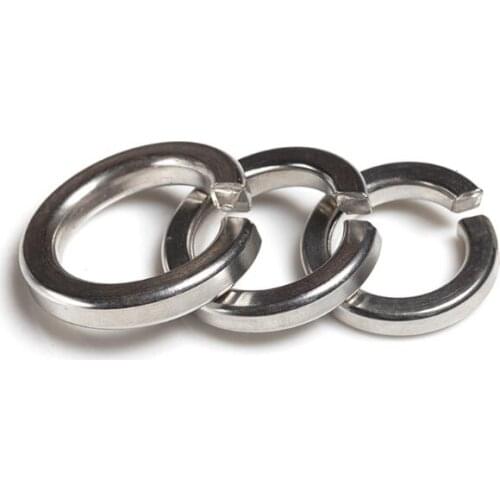 100pcs M2 Stainless steel spring washer screw locking washer