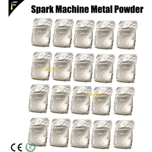 20 Bags Metal Ti Powder 200g/bag For Cold Spark Firework MSDS Powder for Wedding Sparkular Machine 200g/bag