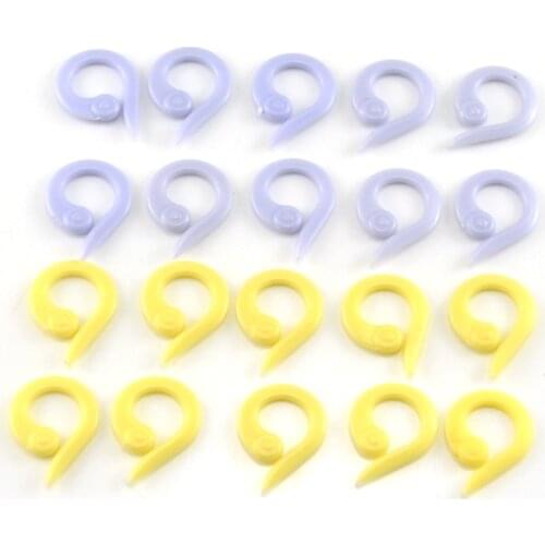 50/100pcs Sewing Counting Circular Rings Weaving Marking Clips Knitting Stitch Markers DIY Knitting Weaving Craft Tools Set
