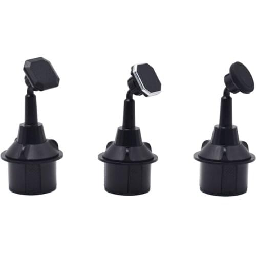 Universal 360 Degree Rotation Magnetic Car Cup Cellphone Holder Mount Cradle for -iphone -Samsung -Xiaomi Smartphone GPS