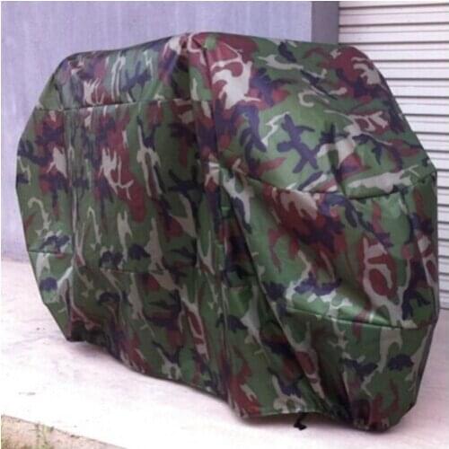 Waterproof Motorcycle Cover Outdoor UV Protector Motobike Rain Dust Sun Prevent Cover for Scooters Bike Motorcycle Camouflage