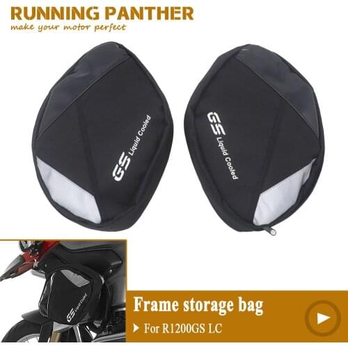 For BMW R1200GS R1200GS LC R1200GS LC 20132014 2015 2016 Motorcycle Frame Crash Bars Waterproof Bag Tool Placement Travel bags