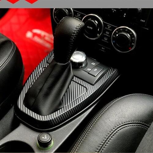 For Land Rover Freelander 2 LR2 Interior Central Control Panel Door Handle Carbon Fiber Stickers Decals Car styling Cutted Vinyl