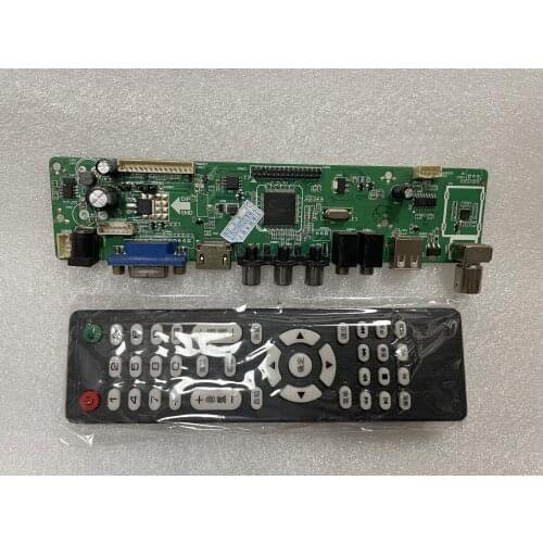 1pcs/lote Original quality,Original authentic V56 universal TV motherboard motherboard la.mv56u.a HDMI
